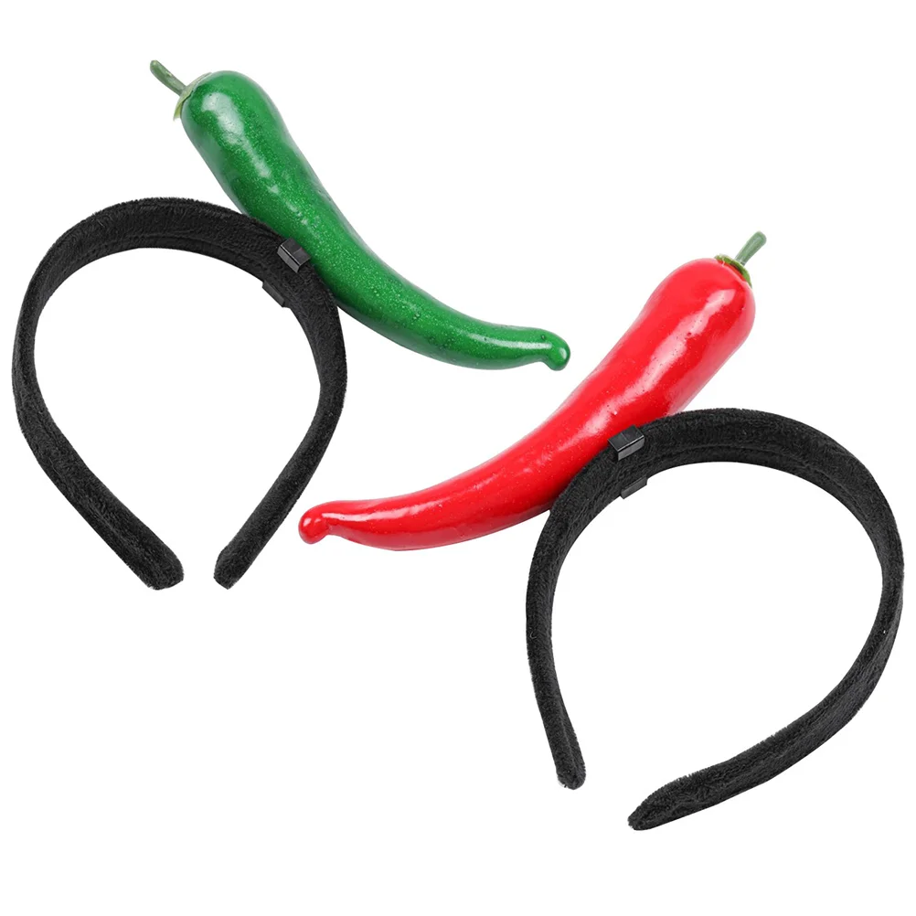 2 Pcs Headband Pepper Party Cartoon Vegetable Hair Decor Girl Iron Lovely Miss Child
2 Pcs Headband Pepper Party Cartoon Vegetable Hair Decor Girl Iron Lovely Miss Child