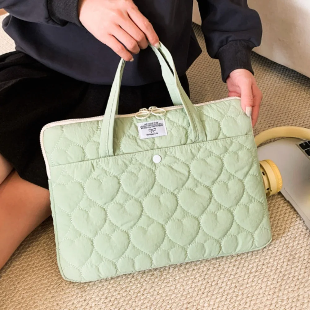 Laptop Cover Handle Style Laptop Sleeve Sweet Simple Computer Handbag Lightweight Portable Laptop Bags Women/girl
Laptop Cover Handle Style Laptop Sleeve Sweet Simple Computer Handbag Lightweight Portable Laptop Bags Women/girl
