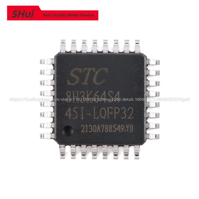 New Original STC STC8H3K64S4 STC8H3K64S4-45I-LQFP32 1T 8051 Microprocessor Microcontroller MCU IC Chip
New Original STC STC8H3K64S4 STC8H3K64S4-45I-LQFP32 1T 8051 Microprocessor Microcontroller MCU IC Chip