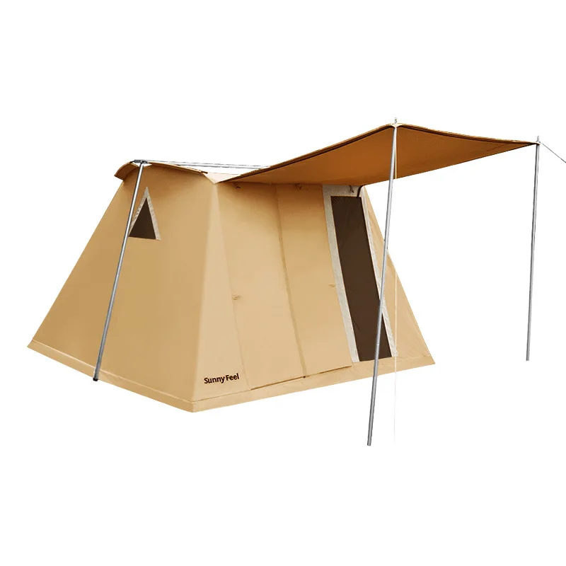 5-Person Super Large Cotton Cloth Tent for Outdoor Camping Spring Sunshade with Oxford Fabric Rainproof
5-Person Super Large Cotton Cloth Tent for Outdoor Camping Spring Sunshade with Oxford Fabric Rainproof