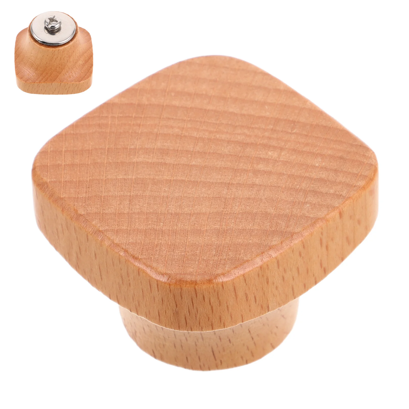 Anti-Scalding Wooden Lid Knob Replacement for Pot and Frying Pan Outdoor Camping Cookware Grip Handle Beech Wood Universal Fit
Anti-Scalding Wooden Lid Knob Replacement for Pot and Frying Pan Outdoor Camping Cookware Grip Handle Beech Wood Universal Fit
