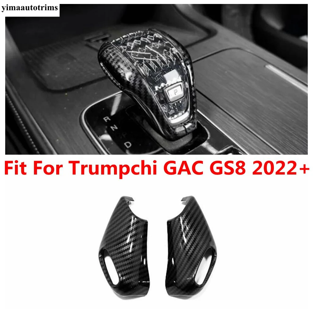 For Trumpchi GAC GS8 2022 2023 Car Transmission Gear Shift Shifter Knob Head Handle Decor Cover Trim Carbon Fiber Accessories
For Trumpchi GAC GS8 2022 2023 Car Transmission Gear Shift Shifter Knob Head Handle Decor Cover Trim Carbon Fiber Accessories