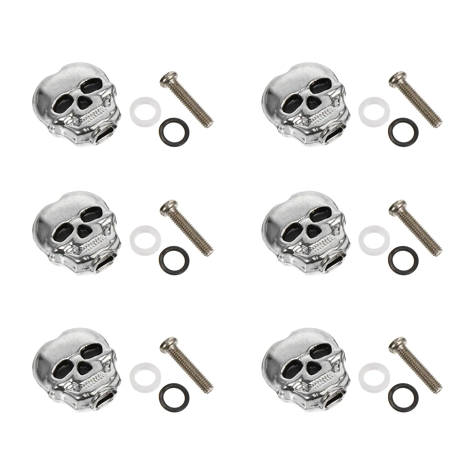 6 Pcs Electric Guitar Tuning Pegs High Quality Metal Body Durable Bass String Machine Heads Guitar Parts Accessories
6 Pcs Electric Guitar Tuning Pegs High Quality Metal Body Durable Bass String Machine Heads Guitar Parts Accessories