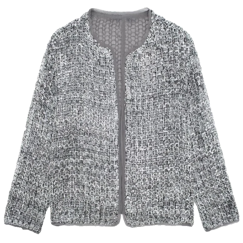 Spring 2024 Women's Versatile Slimming Bead Jaet Outerwear Straight Cut Regular Length General Thin Faionable
Spring 2024 Women's Versatile Slimming Bead Jaet Outerwear Straight Cut Regular Length General Thin Faionable
