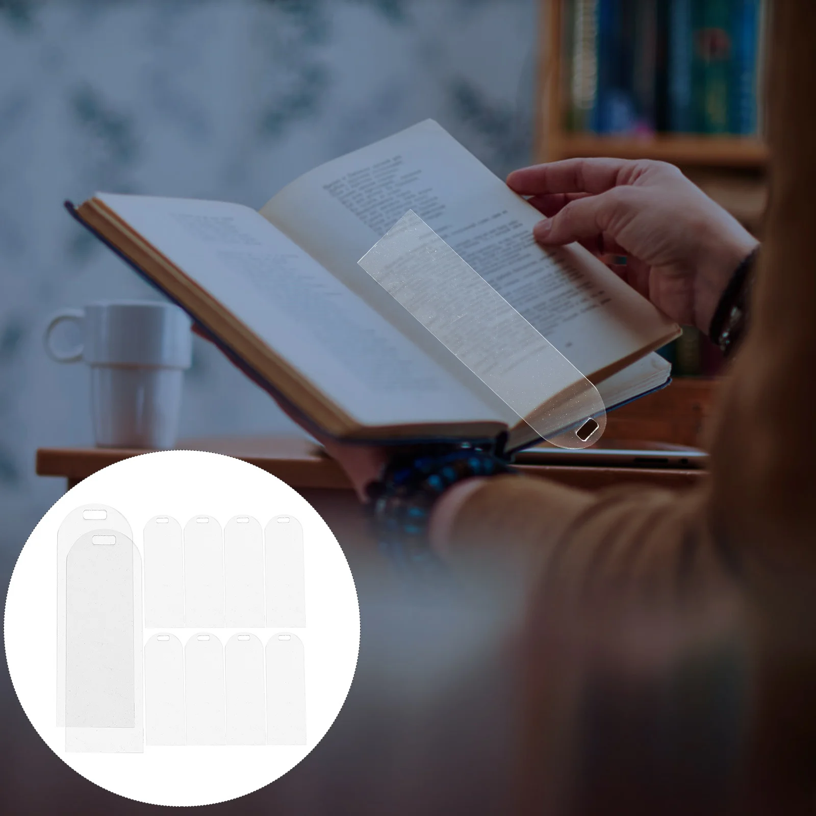 10Pcs Clear Acrylic Bookmarks Blank DIY Unfinished Hanging Labels for Reading Lovers Customizable Drawing Surface Page Holder
10Pcs Clear Acrylic Bookmarks Blank DIY Unfinished Hanging Labels for Reading Lovers Customizable Drawing Surface Page Holder