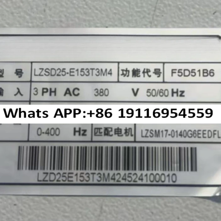 New SD25-E153T3M4F5D51B6 Servo Drive 15KW Controller
New SD25-E153T3M4F5D51B6 Servo Drive 15KW Controller