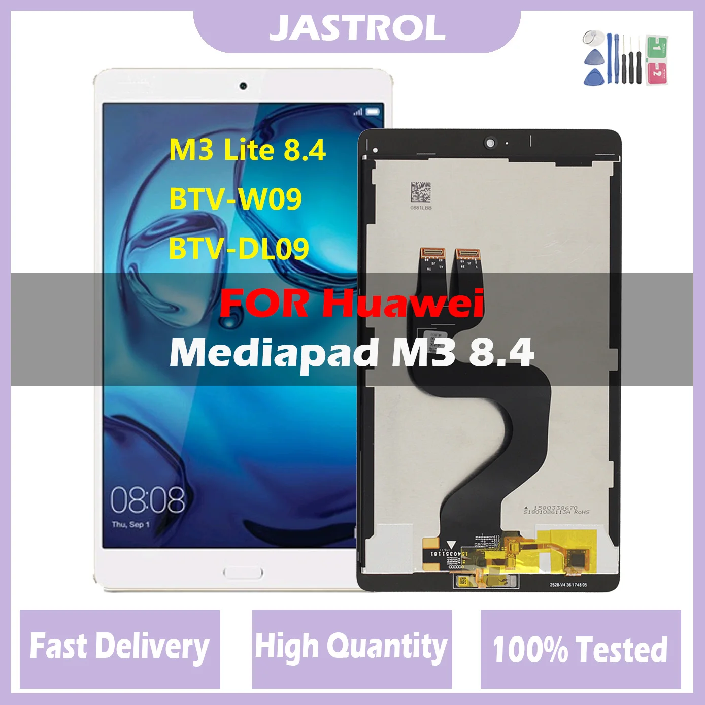 Оригинальный ЖК-дисплей 8,4 дюйма для Huawei MediaPad M3 BTV-W09, ЖК-дисплей с сенсорным экраном, дигитайзер в сборе для Huawei MediaPad M3 Lcd
Оригинальный ЖК-дисплей 8,4 дюйма для Huawei MediaPad M3 BTV-W09, ЖК-дисплей с сенсорным экраном, дигитайзер в сборе для Huawei MediaPad M3 Lcd