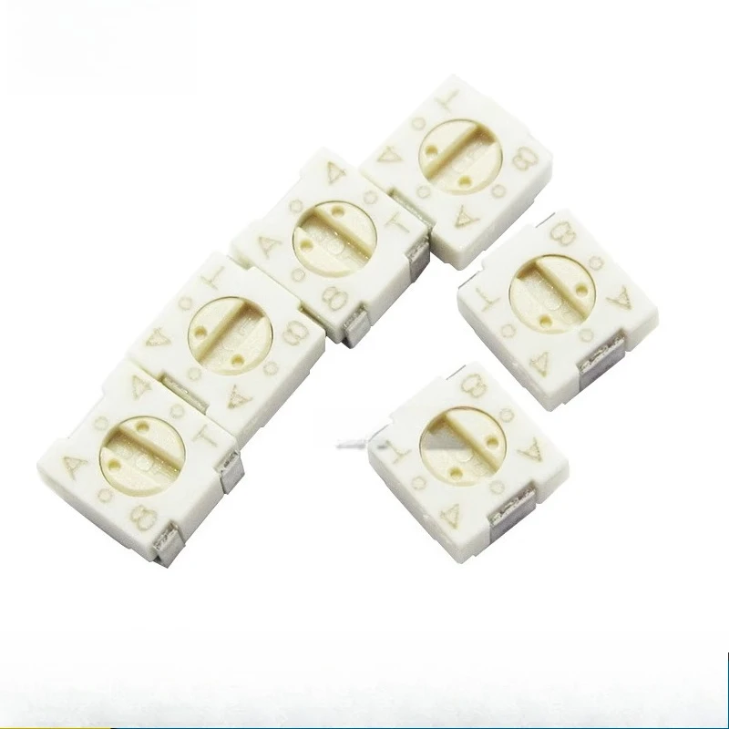 Регулируемый потенциометр сопротивления SMD 3313J-1-101/102/202/203/103/502E
Регулируемый потенциометр сопротивления SMD 3313J-1-101/102/202/203/103/502E