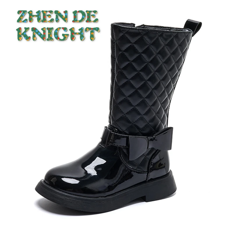 Girls' Princess Short Boots Soft Sole Anti slip Children's Shoes Autumn and Winter Fashion Bow Mid-calf Boots
Girls' Princess Short Boots Soft Sole Anti slip Children's Shoes Autumn and Winter Fashion Bow Mid-calf Boots