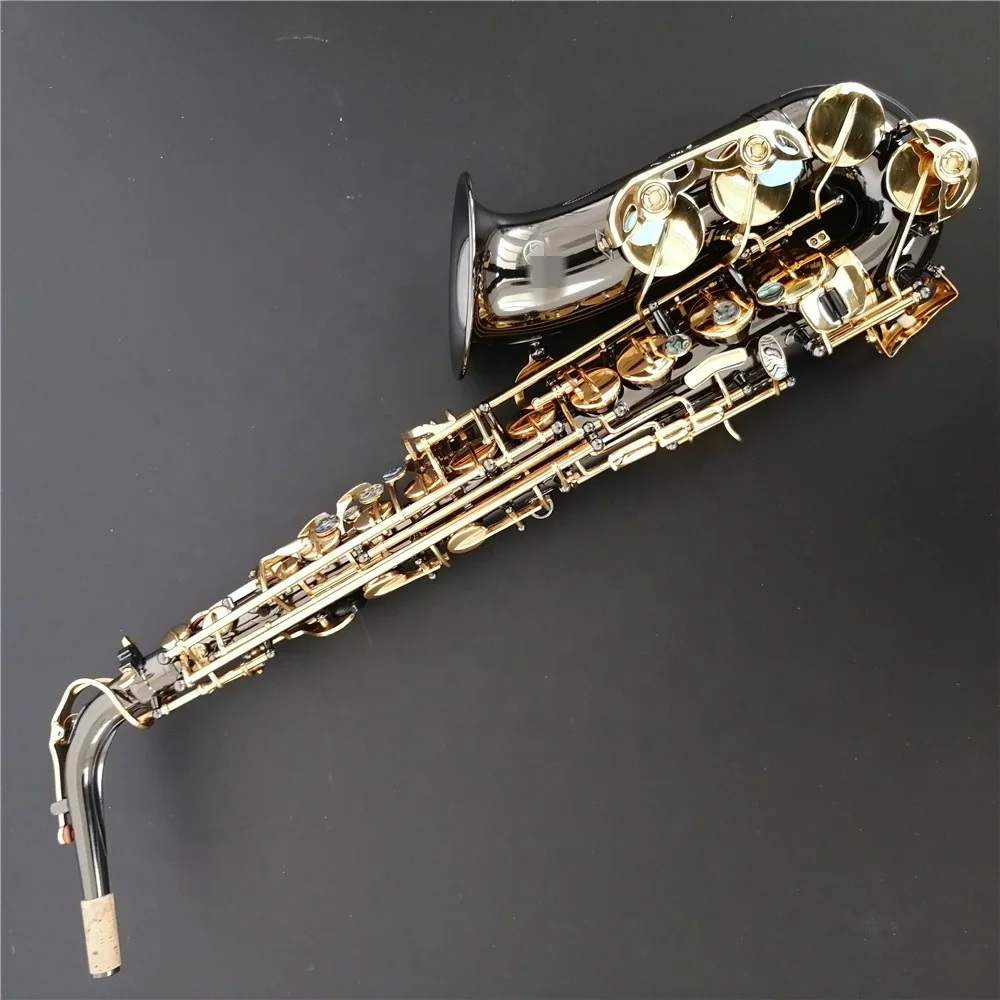 Eb Alto Saxophone Black Nickel Sax
Eb Alto Saxophone Black Nickel Sax