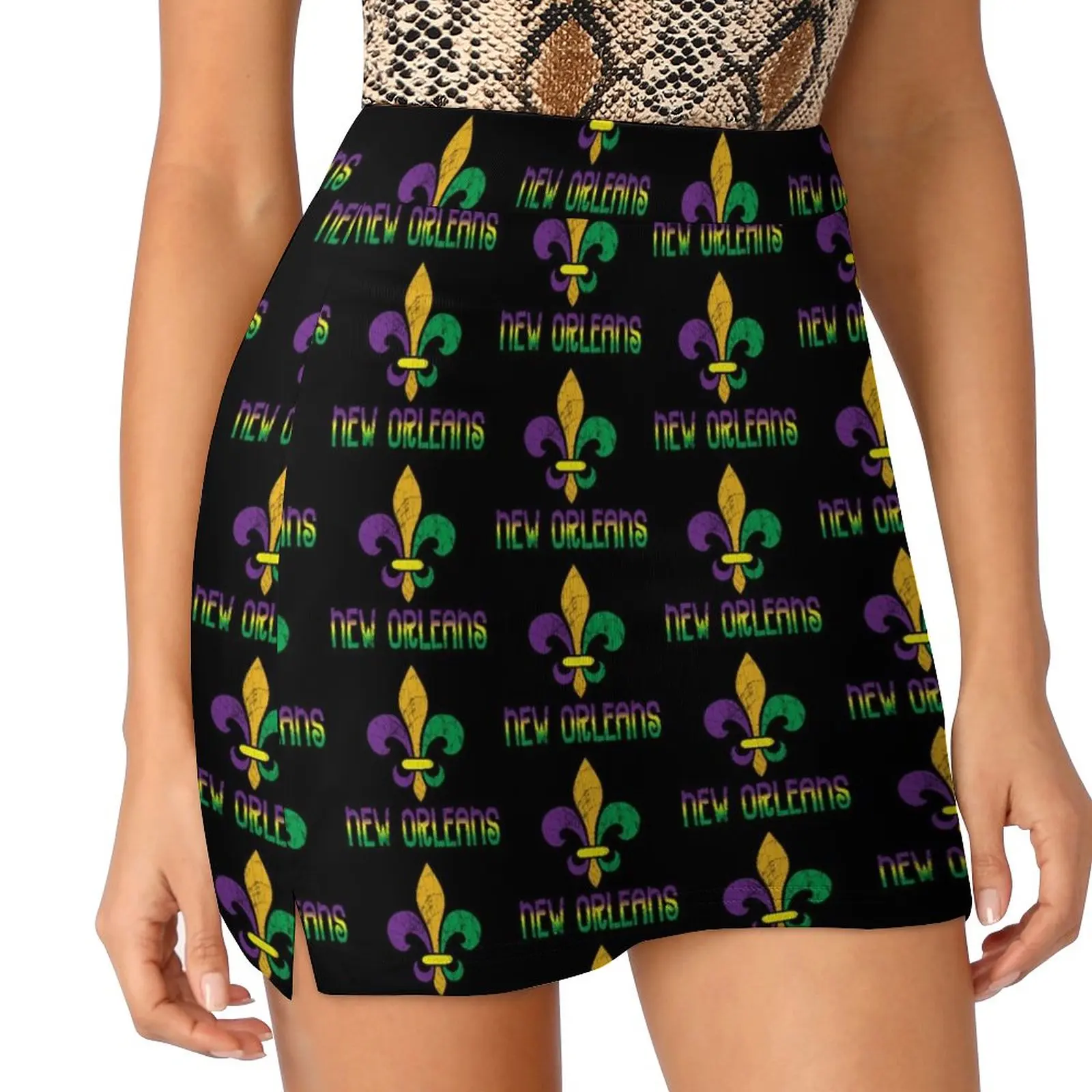 New Orleans Louisiana Mardi Gras Gear Light Proof Trouser Skirt modest skirts for women Short skirts
New Orleans Louisiana Mardi Gras Gear Light Proof Trouser Skirt modest skirts for women Short skirts
