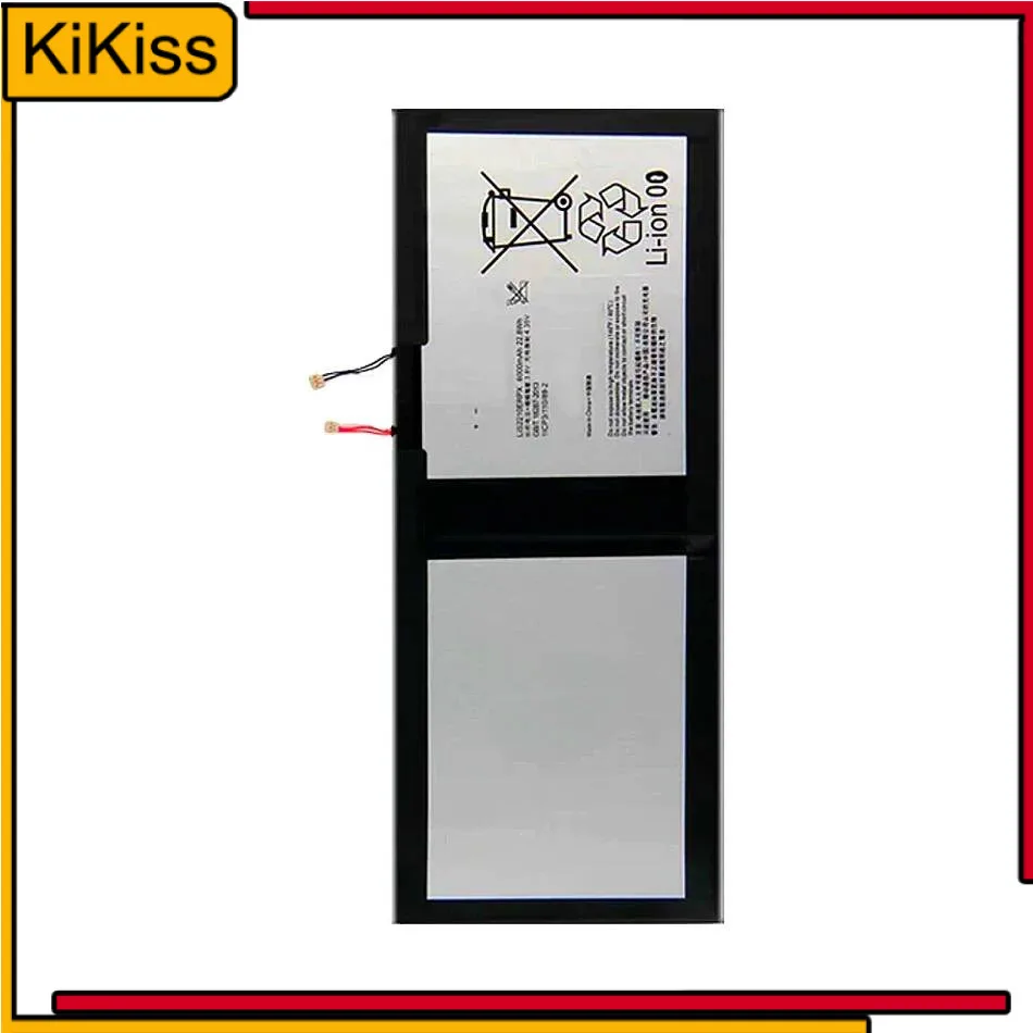 Laptop Battery LIS2210ERPX LIS2210ERPC 6000Mah For Sony Xperia Z4 Tablet SGP712 SGP771 1291-0052
Laptop Battery LIS2210ERPX LIS2210ERPC 6000Mah For Sony Xperia Z4 Tablet SGP712 SGP771 1291-0052
