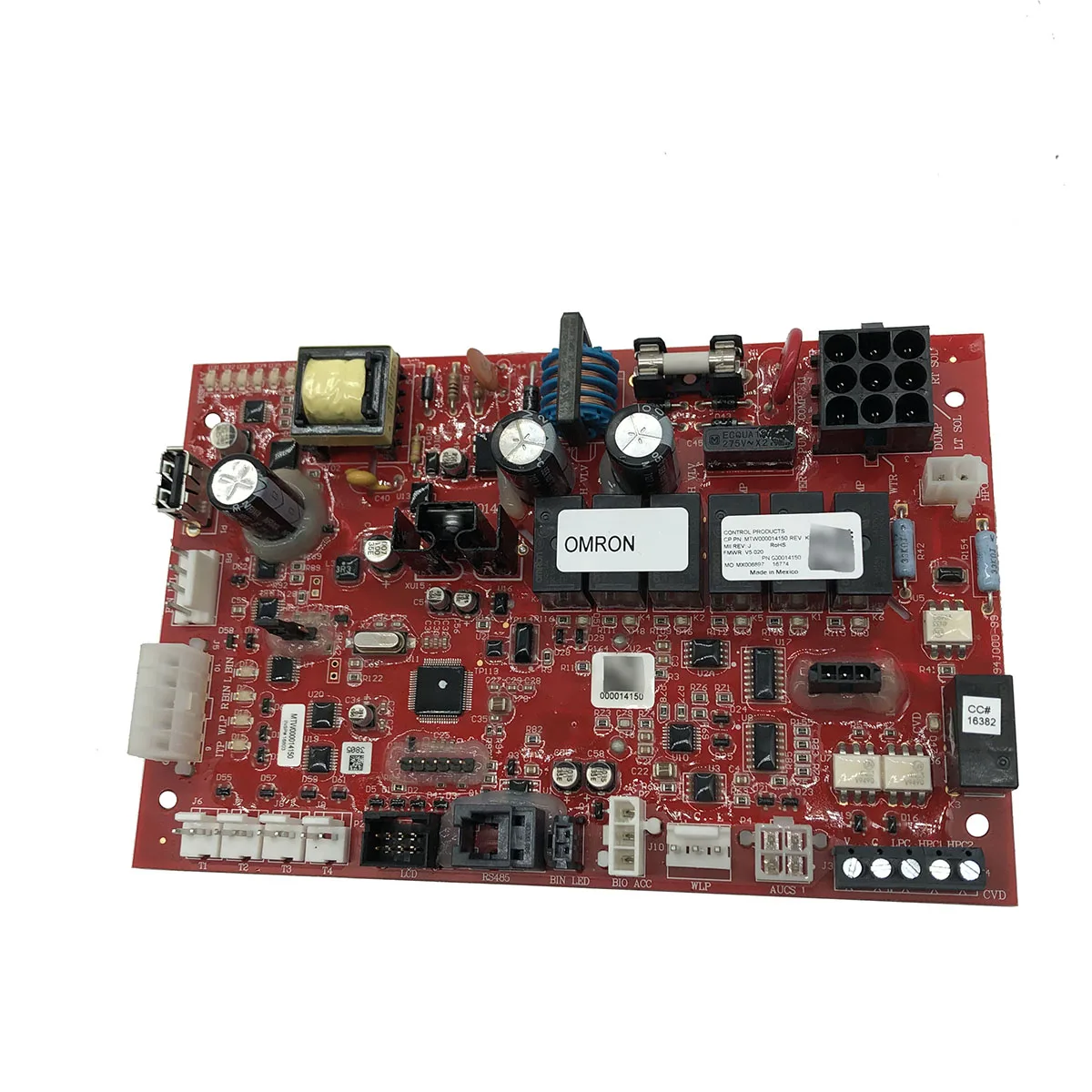 Replacement Control Mainboard PCB Board 00008309 000014150 for Manitowoc ID Series Ice Maker
Replacement Control Mainboard PCB Board 00008309 000014150 for Manitowoc ID Series Ice Maker