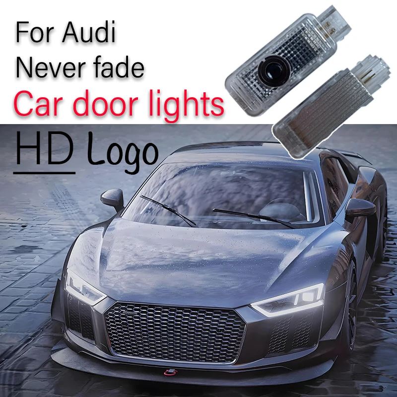 2PC For Audi A1 A3 A4 A5 A6 A8 R8 Q3 Q5 Q7 Q8 TT S3 HD Glass Door Lights Welcome Lamp LED Projection Never Fade Car Accessories
2PC For Audi A1 A3 A4 A5 A6 A8 R8 Q3 Q5 Q7 Q8 TT S3 HD Glass Door Lights Welcome Lamp LED Projection Never Fade Car Accessories
