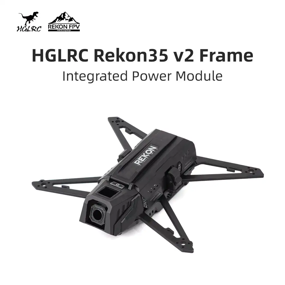 HGLRC Rekon35 V2 FPV Frame Kits for 18650 Long Range Drone
HGLRC Rekon35 V2 FPV Frame Kits for 18650 Long Range Drone