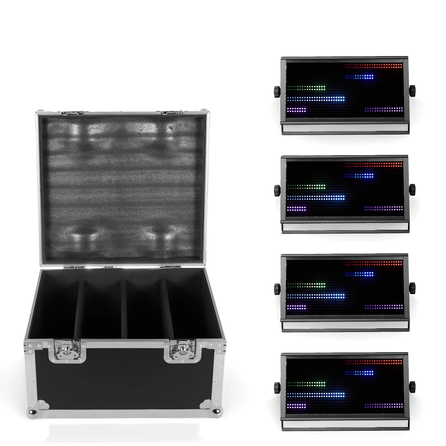 300W LED Beam&Strobe RGBW 4in1 48 Partition Strobe Light 24PCS 8000K 200w Strobe DMX Super Bright Dj Wash Bar Stage Lighting Eff
300W LED Beam&Strobe RGBW 4in1 48 Partition Strobe Light 24PCS 8000K 200w Strobe DMX Super Bright Dj Wash Bar Stage Lighting Eff