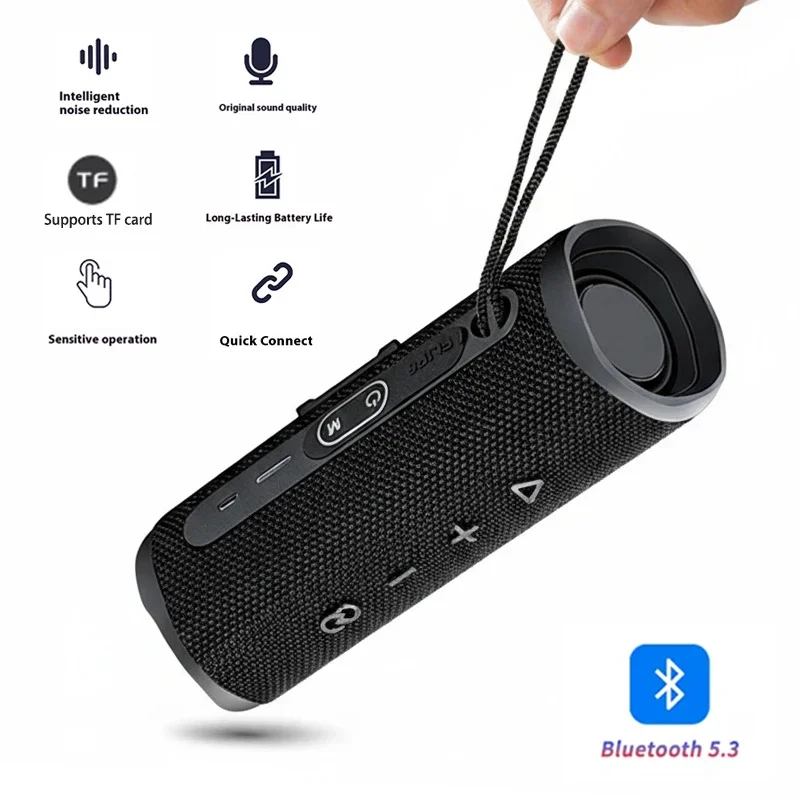 New Bluetooth Speaker Subwoofe Portable Music Subwoofer Outdoor Woofer Powerful Wireless Bluetooth Speaker
New Bluetooth Speaker Subwoofe Portable Music Subwoofer Outdoor Woofer Powerful Wireless Bluetooth Speaker
