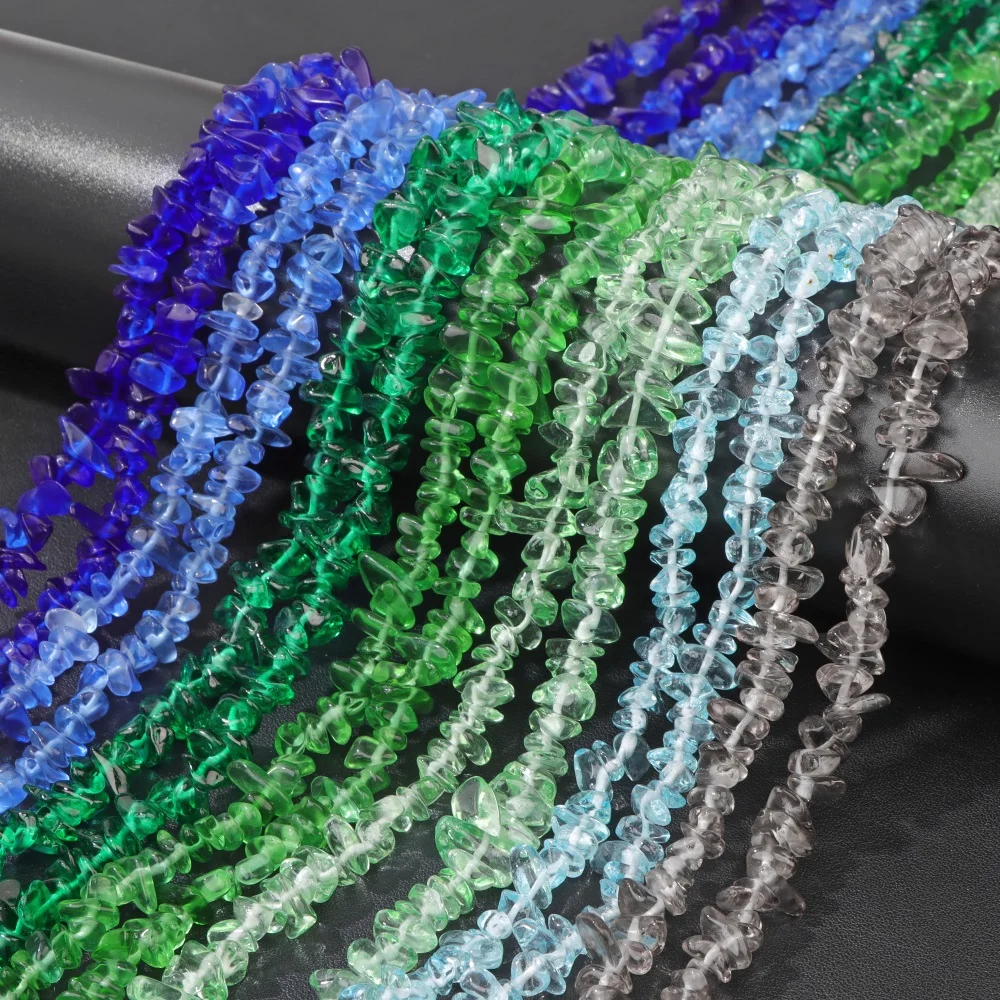 5-8MM Colorful Irregular Glass Beads Dyed Transparent Crystal Chips Beads Fit DIY Women Jewelry Bracelet Necklace Earring
5-8MM Colorful Irregular Glass Beads Dyed Transparent Crystal Chips Beads Fit DIY Women Jewelry Bracelet Necklace Earring