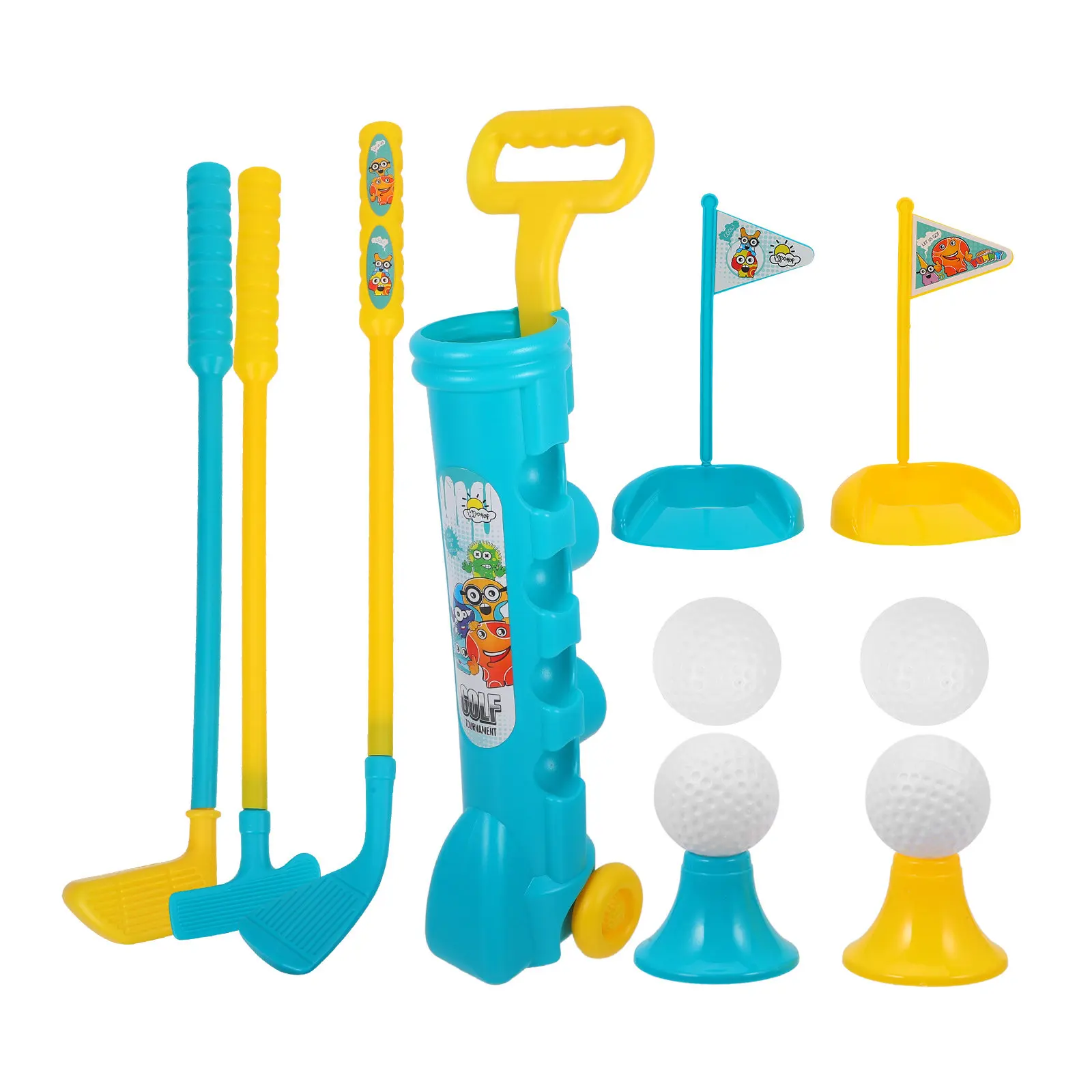 1Set Golf Plaything Kids Outdoor Indoor Garden Game Creative Mini Golf Set for Toddlers Hand Eye Coordination Development
1Set Golf Plaything Kids Outdoor Indoor Garden Game Creative Mini Golf Set for Toddlers Hand Eye Coordination Development