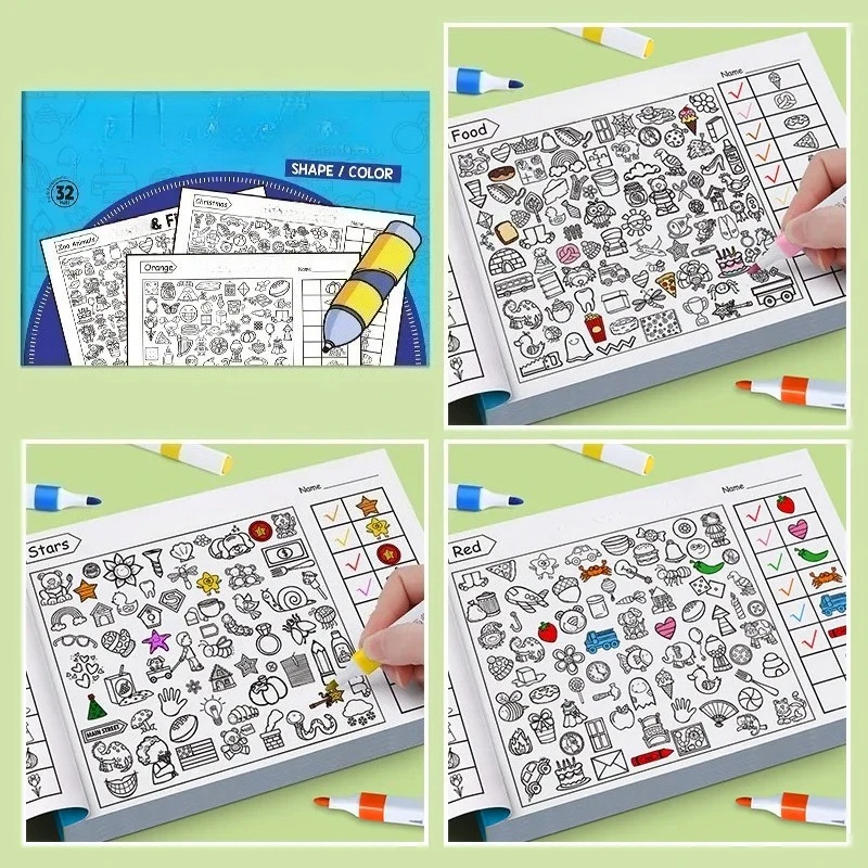 Занимательная книга-раскраска для раннего развития: интерактивные головоломки, развивающие умения, обучение концентрации внимания, поиск предметов, тренировка почерка.
Занимательная книга-раскраска для раннего развития: интерактивные головоломки, развивающие умения, обучение концентрации внимания, поиск предметов, тренировка почерка.