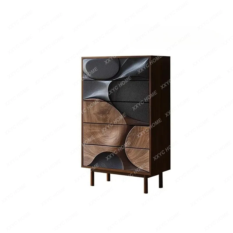 LDesign sense walnut minimalist villa living room solid wood dining side cabinet bedroom storage decoration
LDesign sense walnut minimalist villa living room solid wood dining side cabinet bedroom storage decoration