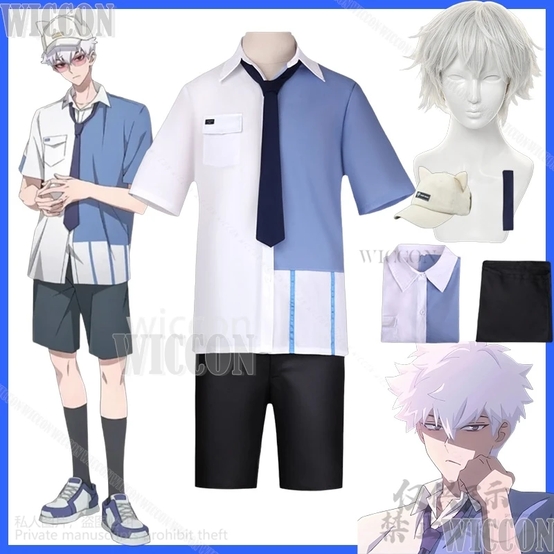 Lucas Anime Link Click Cosplay Costume Summer Daily Short Sleeve Shirt Pant Hat Wig Man Halloween Comic Con Outfit Customized
Lucas Anime Link Click Cosplay Costume Summer Daily Short Sleeve Shirt Pant Hat Wig Man Halloween Comic Con Outfit Customized