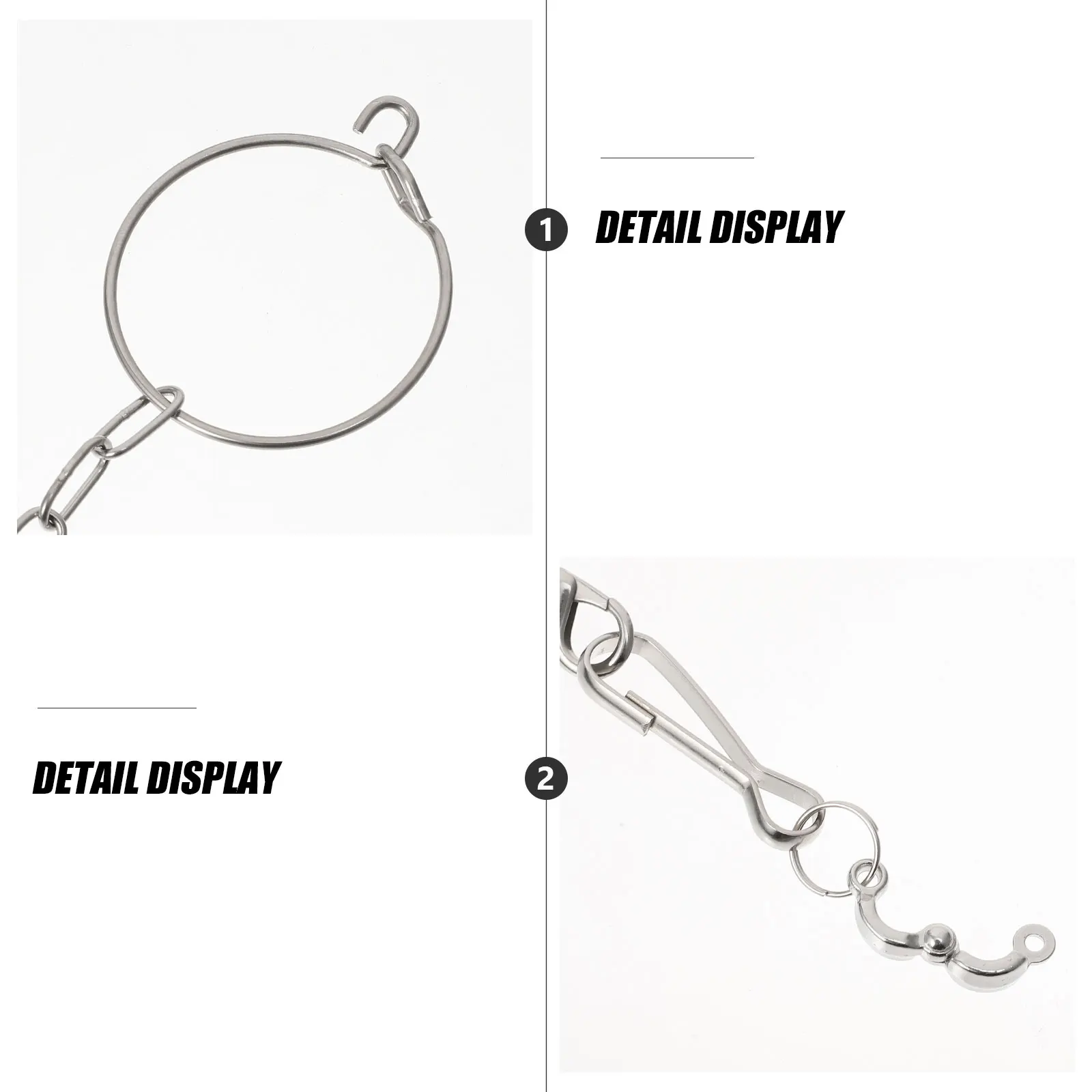 Parrot Foot Ring Stainless Steel Separated Anklet Proper Length Easy Operation Long Life Suitable Birds Pet Toys
Parrot Foot Ring Stainless Steel Separated Anklet Proper Length Easy Operation Long Life Suitable Birds Pet Toys