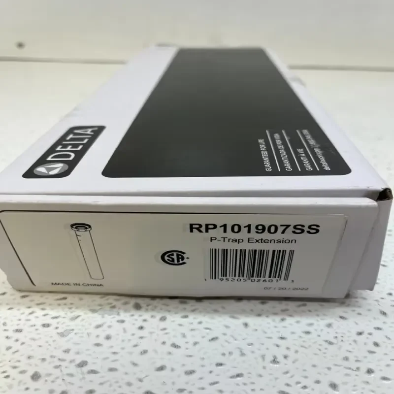 Brand New Ready Stock Brand New P-Trap Extension RP101907SS for Plc
Brand New Ready Stock Brand New P-Trap Extension RP101907SS for Plc