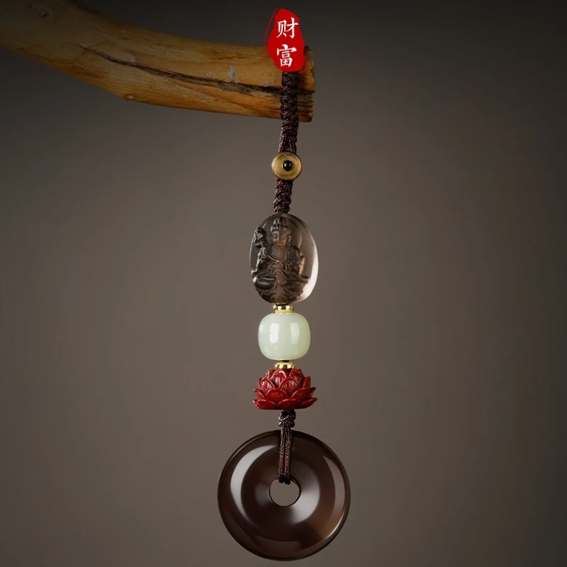 Natural Ice Obsidian Peace Buckle Car Keychain Pendant Men Women Zodiac Horse Buddha Amulet Blessing Gifts
Natural Ice Obsidian Peace Buckle Car Keychain Pendant Men Women Zodiac Horse Buddha Amulet Blessing Gifts