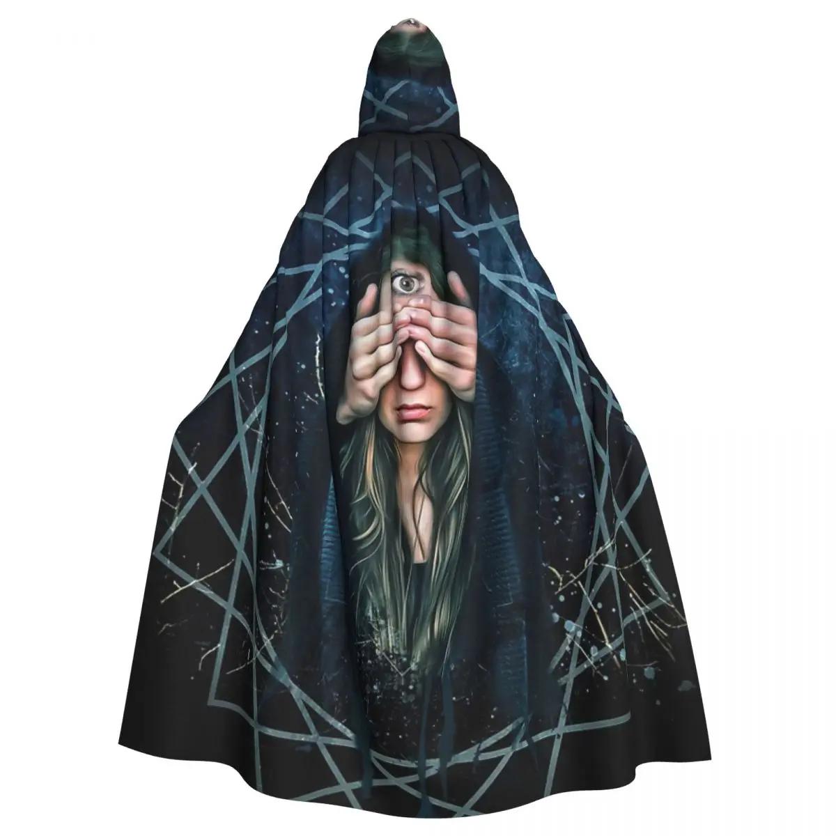 Witchcraft Hooded Cloak Halloween Party Cosplay Woman Men Adult Long Witchcraft Robe Hood
Witchcraft Hooded Cloak Halloween Party Cosplay Woman Men Adult Long Witchcraft Robe Hood