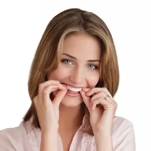 Perfect Fit Teeth Whitening Fake Tooth Cover Snap On Silicone Smile Veneers Teeth Upper Beauty Tool Cosmetic Teeth 2Pcs
Perfect Fit Teeth Whitening Fake Tooth Cover Snap On Silicone Smile Veneers Teeth Upper Beauty Tool Cosmetic Teeth 2Pcs
