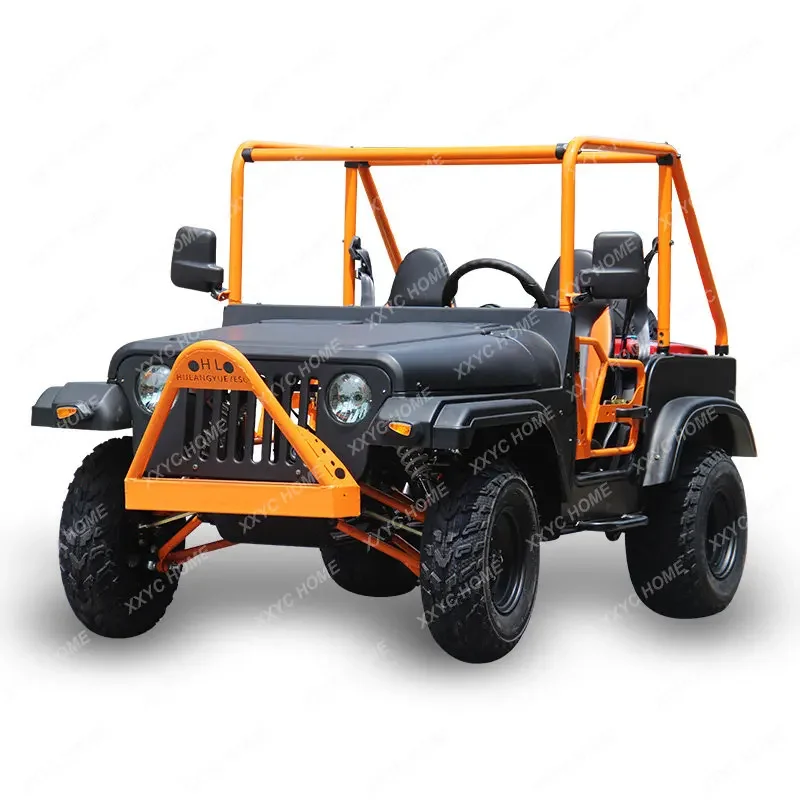Field off-Road Four-Wheel ATV Track Jeep Kart Adult Two-Seat Leisure Entertainment Car
Field off-Road Four-Wheel ATV Track Jeep Kart Adult Two-Seat Leisure Entertainment Car