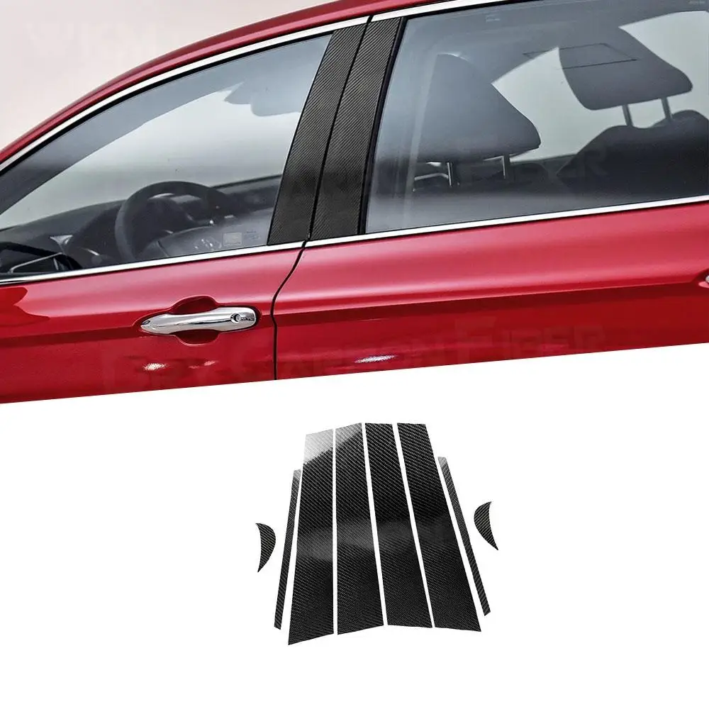 8 шт., защитные наклейки из углеродного волокна для окна B C, накладка на панель, защитные наклейки для Toyota Camry 2018 2019, внешние аксессуары
8 шт., защитные наклейки из углеродного волокна для окна B C, накладка на панель, защитные наклейки для Toyota Camry 2018 2019, внешние аксессуары