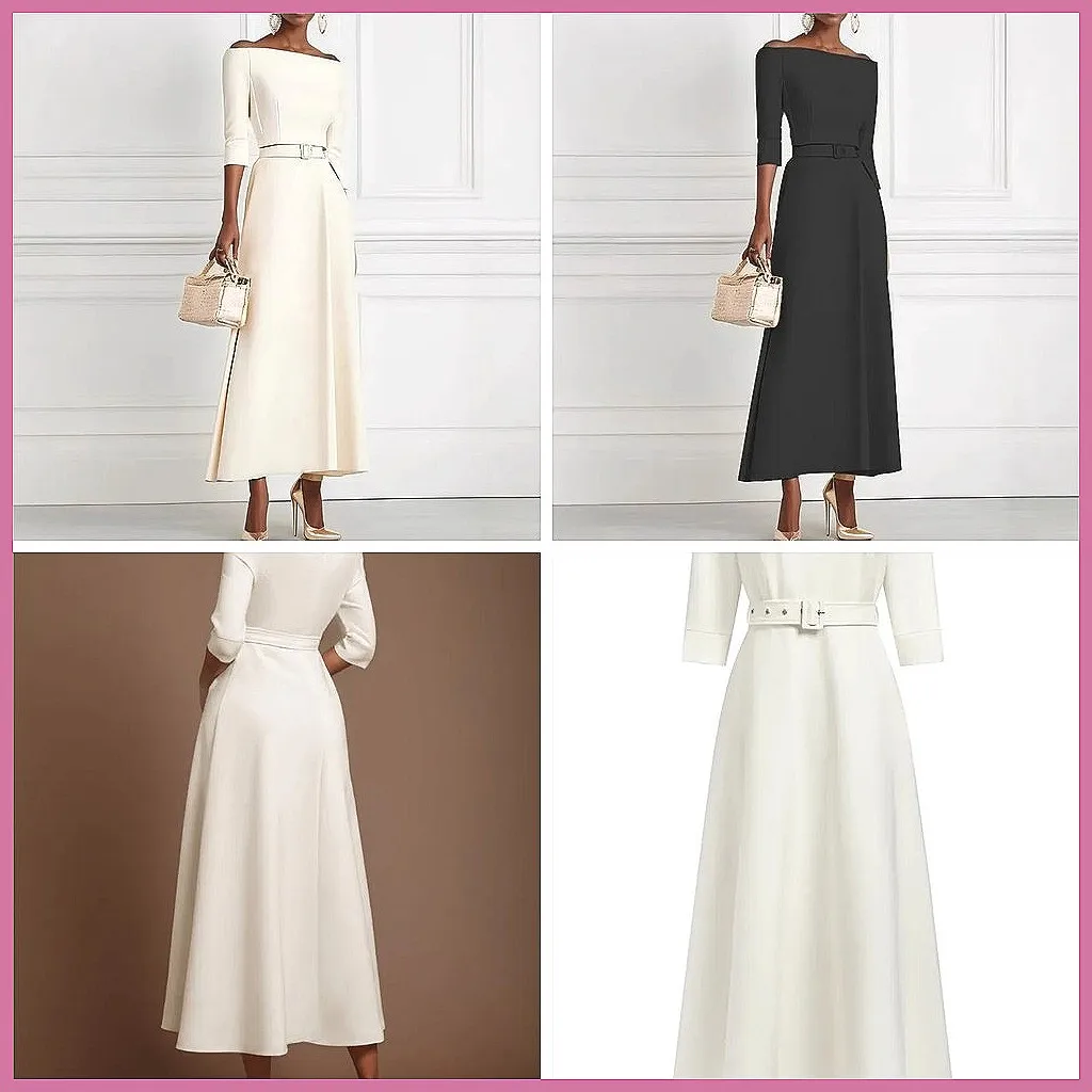 Elegant White Maxi Dress with Draped Tie Belt | Women's Sexy Long Party Dress (Character Count: 73)
Elegant White Maxi Dress with Draped Tie Belt | Women's Sexy Long Party Dress (Character Count: 73)