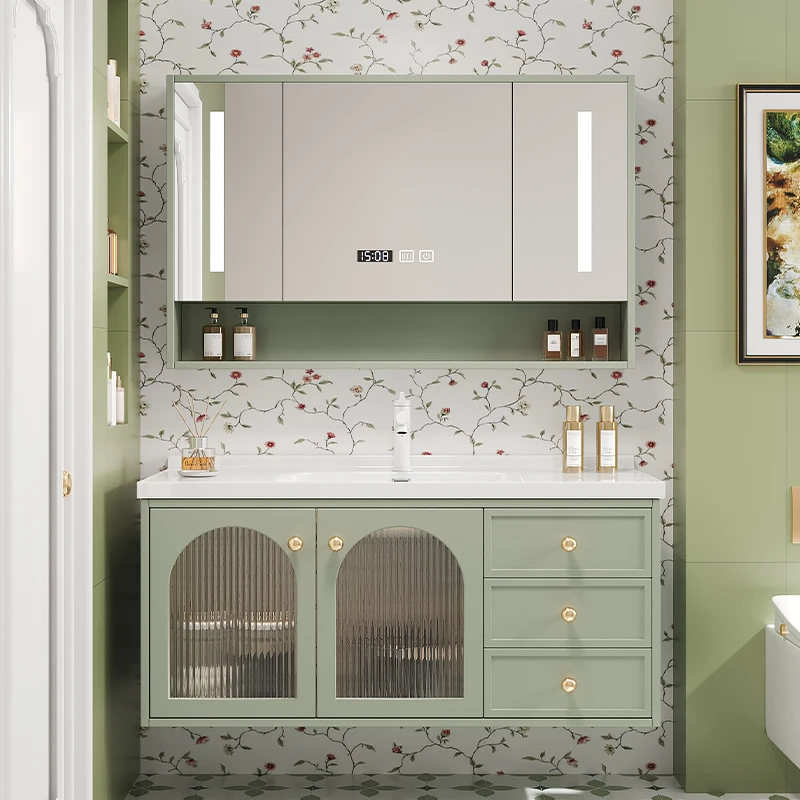 Oak paint French fruit green bathroom cabinet combination ceramic integrated basin toilet wash basin washbasin
Oak paint French fruit green bathroom cabinet combination ceramic integrated basin toilet wash basin washbasin