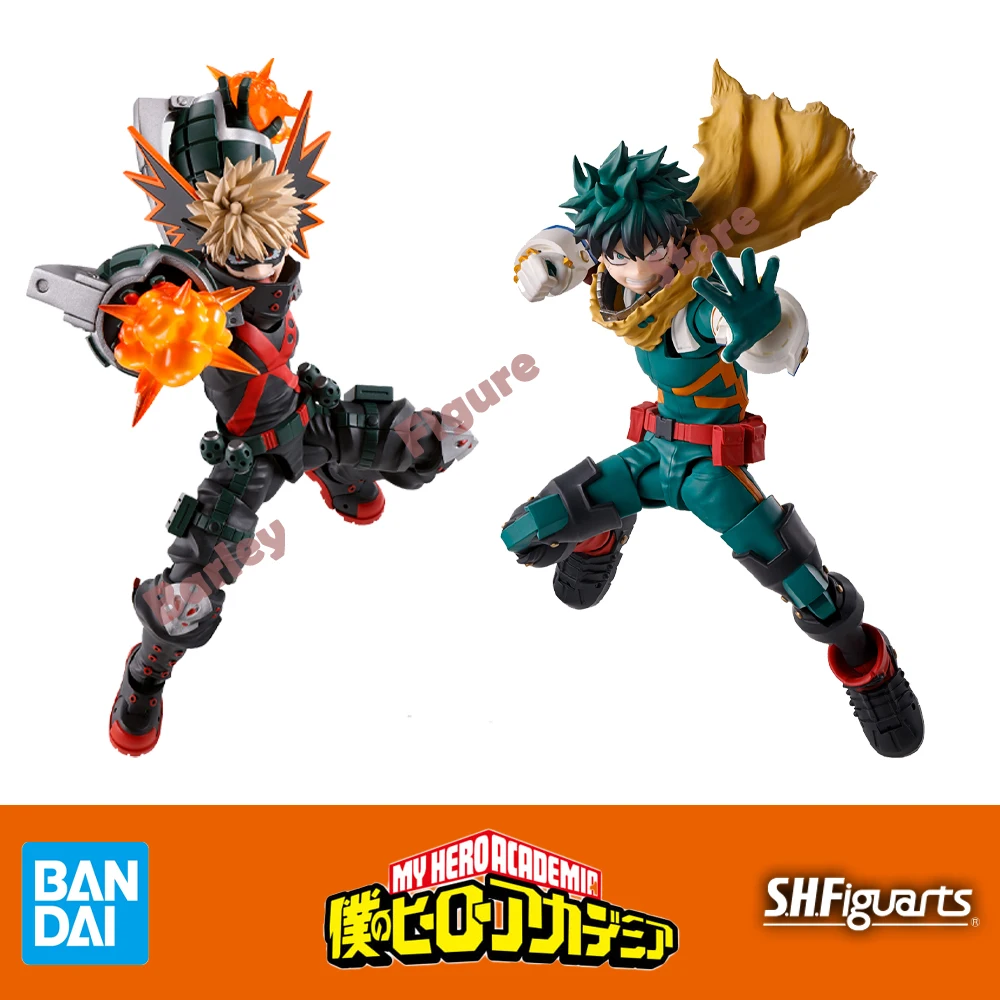 Original Genuine BANDAI S.H.Figuarts SHF My Hero Academia Izuku Midoriya Deku Katsuki Bakugo Action Figure Anime Figure Toy Gift 
Original Genuine BANDAI S.H.Figuarts SHF My Hero Academia Izuku Midoriya Deku Katsuki Bakugo Action Figure Anime Figure Toy Gift