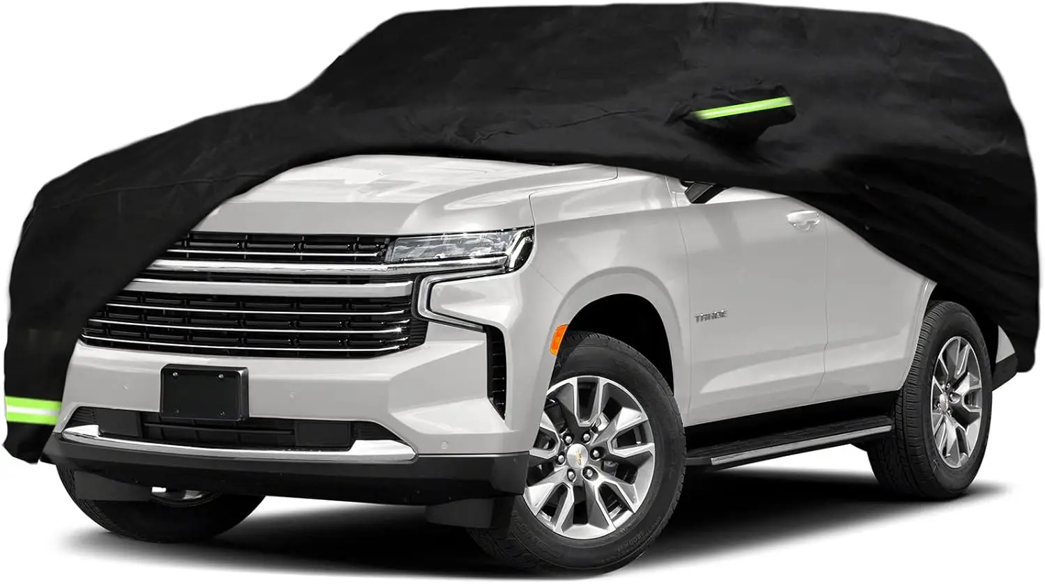 Водонепроницаемый чехол для автомобиля Chevrolet Tahoe/GMC Yukon/Cadillac Escalade 2007-2026, индивидуальный пошив с молнией и ремнями, черный
Водонепроницаемый чехол для автомобиля Chevrolet Tahoe/GMC Yukon/Cadillac Escalade 2007-2026, индивидуальный пошив с молнией и ремнями, черный