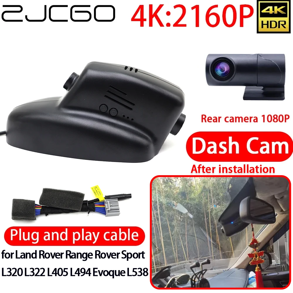 4K Car DVR Dash Cam Wifi Sony Lens Camera 24h Monitor Recording for Land Rover Range Rover Sport L320 L322 L405 L494 Evoque L538
4K Car DVR Dash Cam Wifi Sony Lens Camera 24h Monitor Recording for Land Rover Range Rover Sport L320 L322 L405 L494 Evoque L538