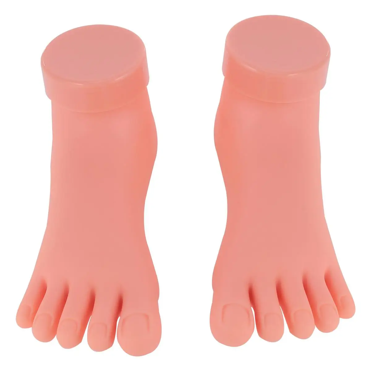 2 pcs Manicure Foot Model Silicone Tools Fake Hand Mold Nail Training Aid Lightweight Durable Elastic Skin
2 pcs Manicure Foot Model Silicone Tools Fake Hand Mold Nail Training Aid Lightweight Durable Elastic Skin