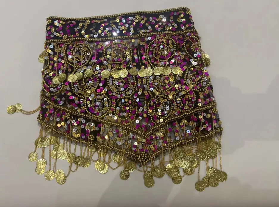 Indian Colors Belly Dance Belt Sequins Tassel Hip Scarf For Women Belly Dancing Outfit
Indian Colors Belly Dance Belt Sequins Tassel Hip Scarf For Women Belly Dancing Outfit