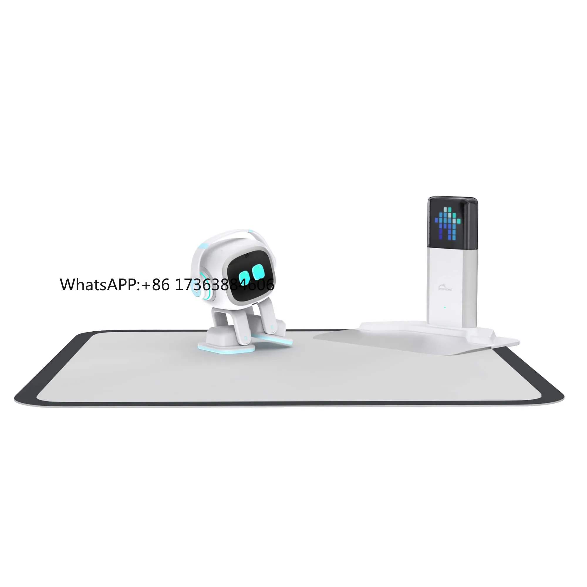 Popular AI R obot EMO Go Home with Charging Station Intelligent Companion of Pet Voice Desktop EMO R obot Pet for Kids
Popular AI R obot EMO Go Home with Charging Station Intelligent Companion of Pet Voice Desktop EMO R obot Pet for Kids