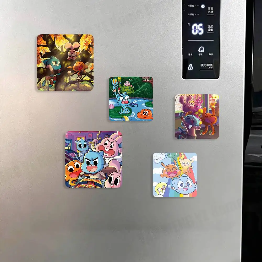 Amazing G-Gumball D-Darwin New PVC Fridge Magnet for Cartoon for Refrigerator Decor Cute Fridge Magnet for Child Magnetic Toy
Amazing G-Gumball D-Darwin New PVC Fridge Magnet for Cartoon for Refrigerator Decor Cute Fridge Magnet for Child Magnetic Toy
