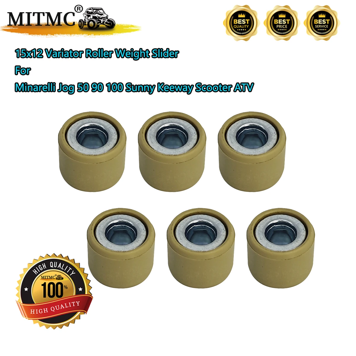 Ролик вариатора 15x12 для Minarelli Jog 50 90 100, Sunny, Keeway, скутеров, квадроциклов, картов, багги
Ролик вариатора 15x12 для Minarelli Jog 50 90 100, Sunny, Keeway, скутеров, квадроциклов, картов, багги