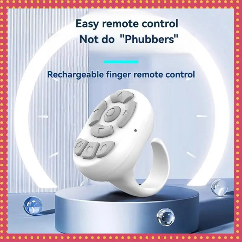 Bluetooth Remote Control For Mobile Phones E-Book Page Turner For TIK Tok Scrolling Ring For Android For A 
Bluetooth Remote Control For Mobile Phones E-Book Page Turner For TIK Tok Scrolling Ring For Android For A