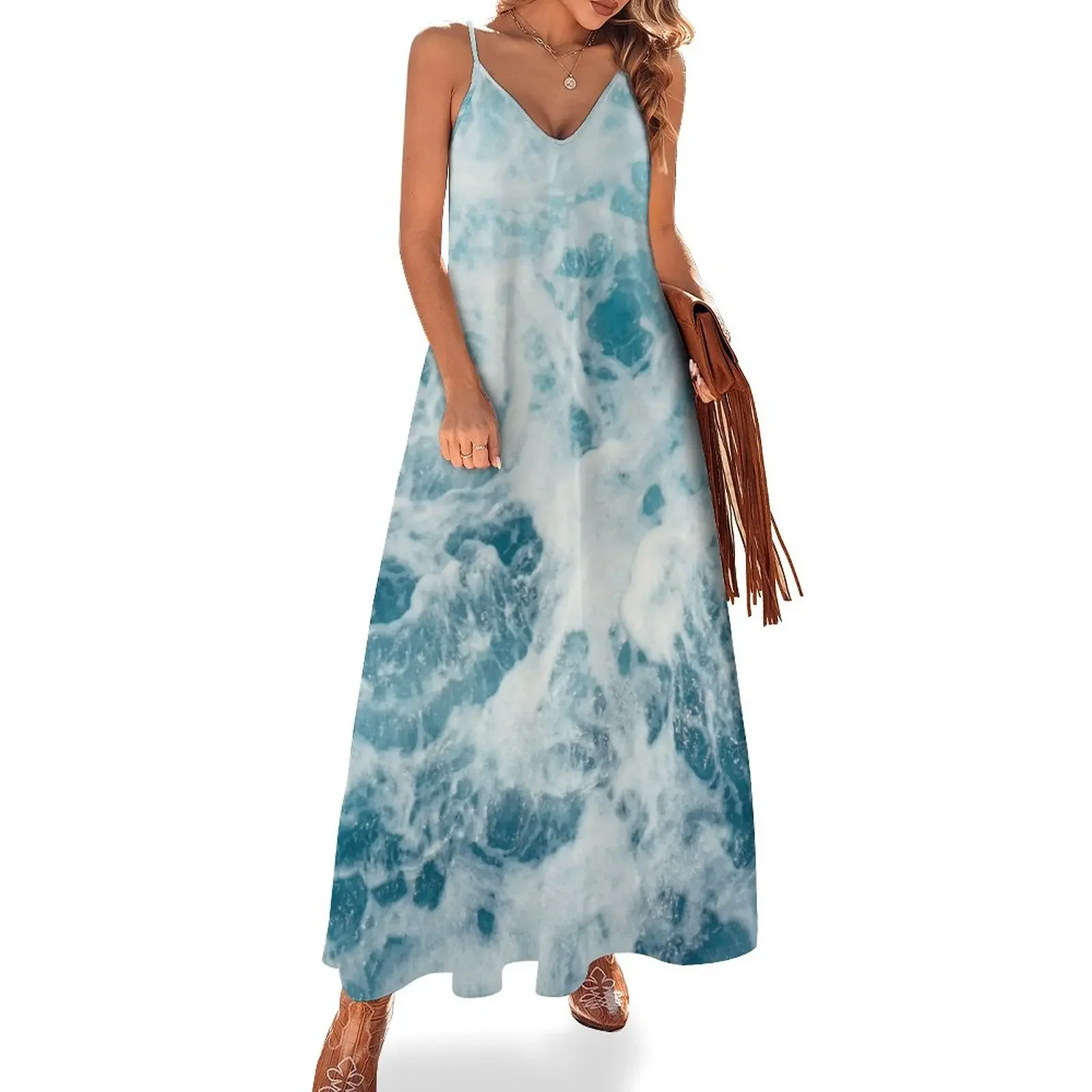 Sea Waves in the Ocean Sleeveless Dress Woman clothing wedding dresses for woman Dress
Sea Waves in the Ocean Sleeveless Dress Woman clothing wedding dresses for woman Dress