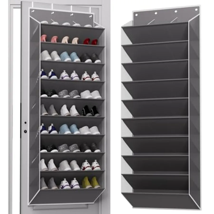 30 Pairs Over The Door Shoe Organizer 10-Tier Hanging Shoe Rack with Deep Pocket for Closet Extra Large Shoe Storage Holder for
30 Pairs Over The Door Shoe Organizer 10-Tier Hanging Shoe Rack with Deep Pocket for Closet Extra Large Shoe Storage Holder for