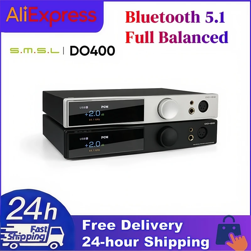 SMSL DO400 ЦАП Усилитель для наушников Bluetooth 5.1 Полностью балансный аудиодекодер PCM32bit/768kHZ DSS512 XMOS XU-316 ES9039MSPRO AMP
SMSL DO400 ЦАП Усилитель для наушников Bluetooth 5.1 Полностью балансный аудиодекодер PCM32bit/768kHZ DSS512 XMOS XU-316 ES9039MSPRO AMP