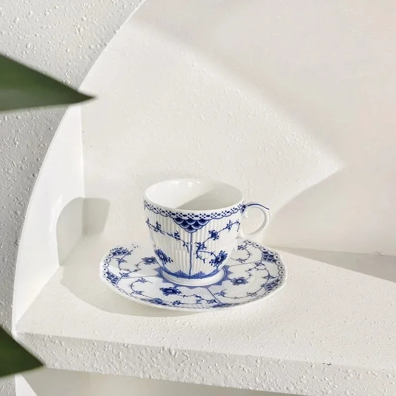 Espresso Cup and Saucer Set Bone China Coffee Cups Gift Box for Home Office and Luxury Present
Espresso Cup and Saucer Set Bone China Coffee Cups Gift Box for Home Office and Luxury Present