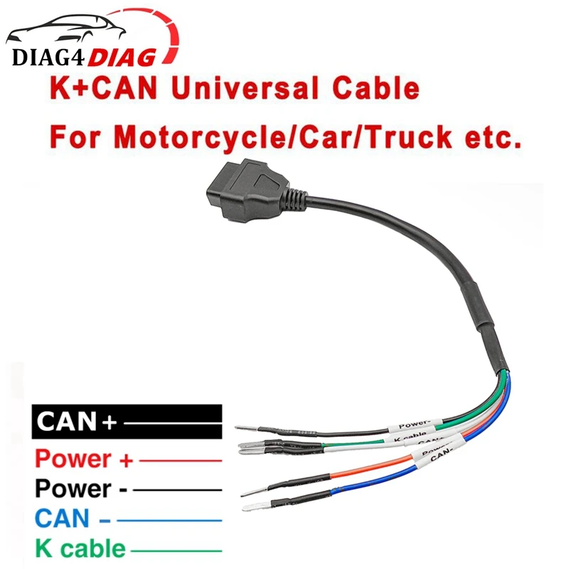 Соединитель OBD2 для мотоцикла, мотоцикла K + CAN K CAN OBD2, сканер кабеля K Line Can, кабель питания, Диагностический кабель для мотоцикла
Соединитель OBD2 для мотоцикла, мотоцикла K + CAN K CAN OBD2, сканер кабеля K Line Can, кабель питания, Диагностический кабель для мотоцикла
