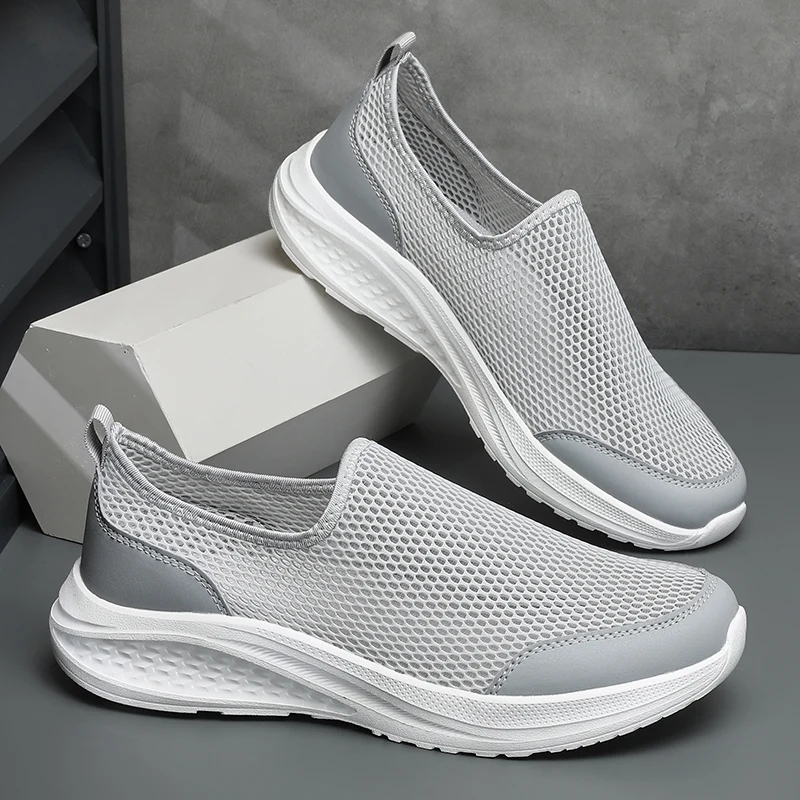 Plus Sizes Slip-on Walking Shoes Mens Summer Mesh Breathable Casual shoes Comfortable Lightweight Shoe Men Daily outfits
Plus Sizes Slip-on Walking Shoes Mens Summer Mesh Breathable Casual shoes Comfortable Lightweight Shoe Men Daily outfits